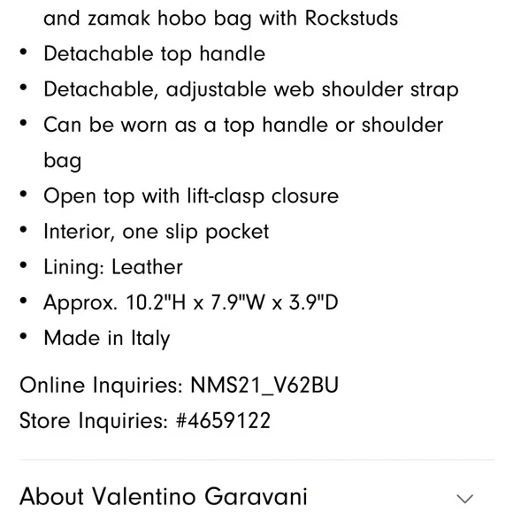 Valentino rockstud crossbody - Picture 8 of 12